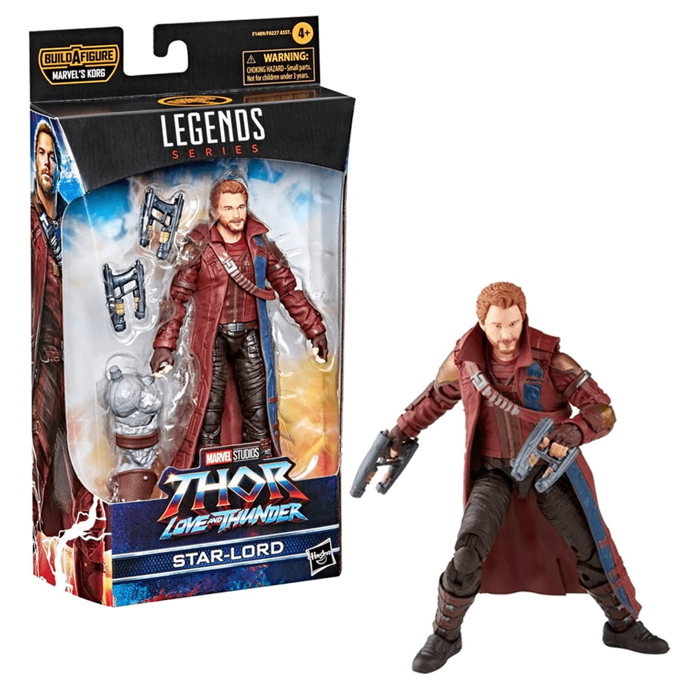 Boneco Marvel Legends Series Guardiões da Galáxia Star Lord Hasbro