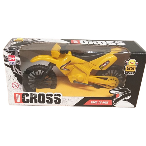 Brinquedo Motocross Infantil Moto New Cross Solapa - Bs Toys