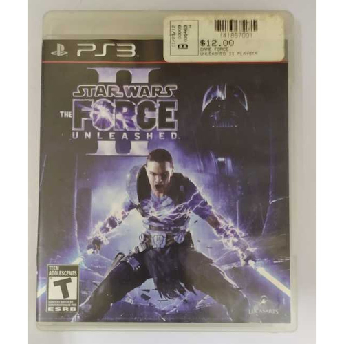 Jogo Star Wars: The Force Unleashed - PS3 - MeuGameUsado