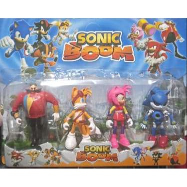 Kit 4 Bonecos Sonic E Sua Turma The Shadow Games | Submarino