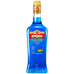 Licor Stock Curaçau Blue 720ml Menor preço em Licor Stock Curaçau Blue 720ml