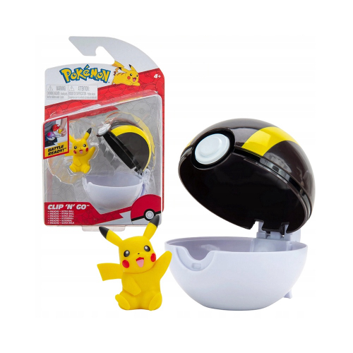 Compre Boneco Pokémon Pikachu + Great Ball aqui na Sunny Brinquedos.