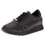 Tenis vizzano store jogging preto veludo