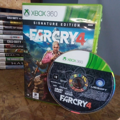 Jogo Far Cry 4 original para Xbox 360 no estado sem teste conforme fotos