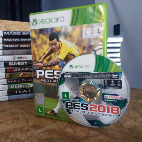 Jogo PES 2018 Xbox 360 Mídia Física Original (Lacrado) - Machado Games -  Tudo de Tecnologia e Games!