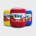 Linha Clea 125m 100% Algodao Circulo Cor 0020 A 4456