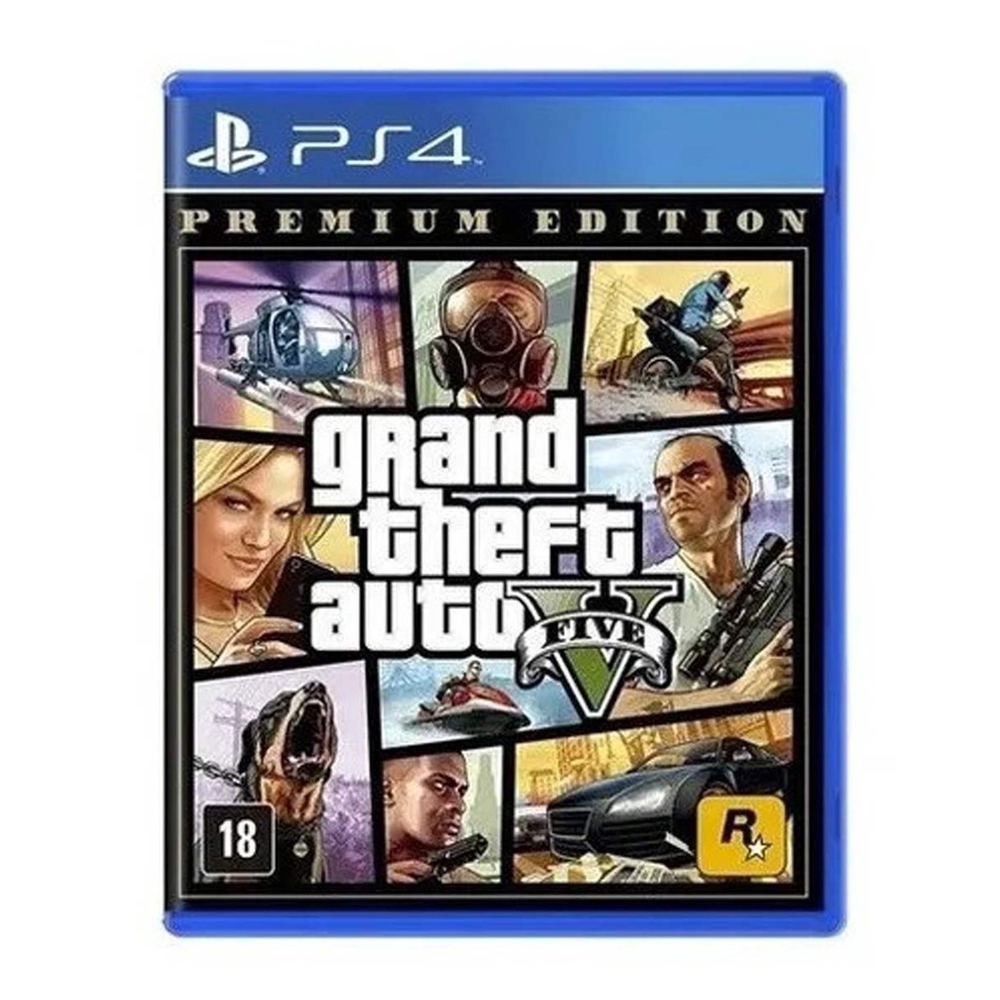 Game - Grand Theft Auto V - PS4 em Promoção na Americanas