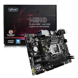 Placa Mãe LGA1200 Chipset Intel H510 DDR4 10º e 11º geração Menor preço em Placa Mãe LGA1200 Chipset Intel H510 DDR4 10º e 11º geração