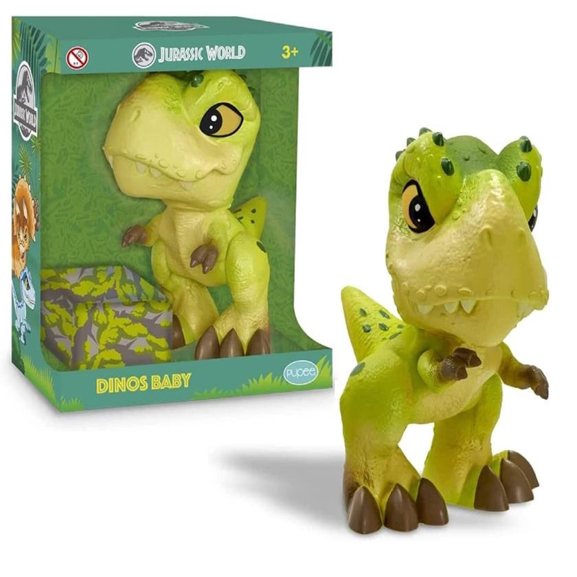 Dinossauros Infantil Avulso TREX-VERDE, TREX-MARROM, ESTEGOSSAURO,  BRANQUIOSSAURO Dino World BBR TOYS em Promoção na Americanas