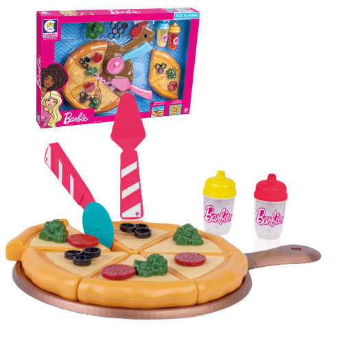 Brinquedo Pizza da Barbie comidinhas infantil Lançamento em Promoção na  Americanas