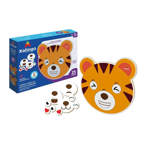 Kit 3 Jogos Infantil Quebra-Cabeca Animais Brinquedo Criança em Promoção na  Americanas