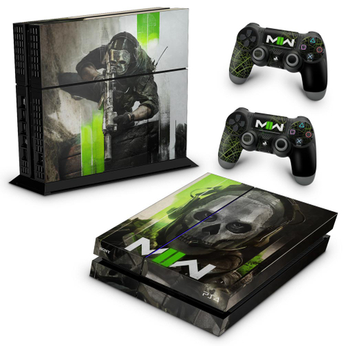 Skin Ps4 Fat Slim Pro Metal Gear Edition - Escorrega o Preço