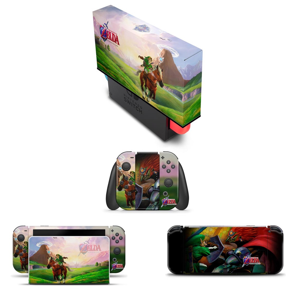 Capa Nintendo Switch Pro Controle Case - Zelda Ocarina Of Time