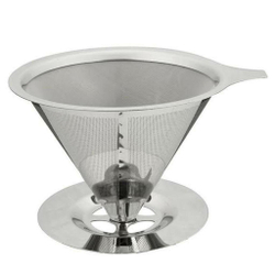 Coador Filtro Para Café Em Inox Tam 103 Reutilizável Menor preço em Coador Filtro Para Café Em Inox Tam 103 Reutilizável
