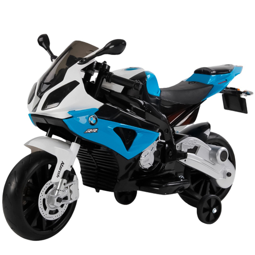 Moto Elétrica para Crianças 88.5x42.5x49cm cor branco e preto 370-159V90WT  - Homcom