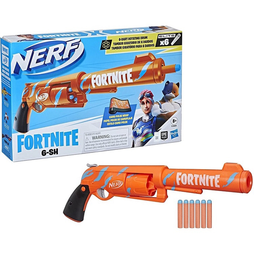 Lança Dardos Nerf Elite 2.0 Commander Rd-6 Tambor Giratório para 6