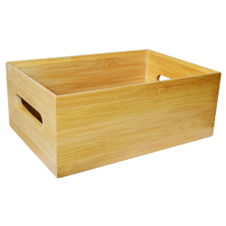 Caixa Organizadora em Bamboo Útil Bazar 15x22cm G19BX003S1 Menor preço em Caixa Organizadora em Bamboo Útil Bazar 15x22cm G19BX003S1