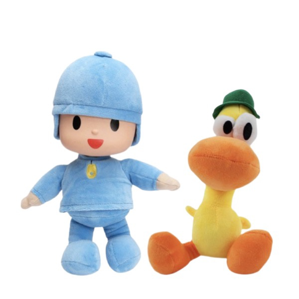 Kit 2 Pelúcias Da Turma Do Pocoyo Pato E Pocoyo Boneco | Submarino