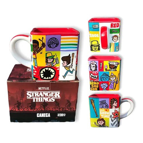 Stranger Things Bolsa Nécessaire Multiuso Dustin & Dart Oficial