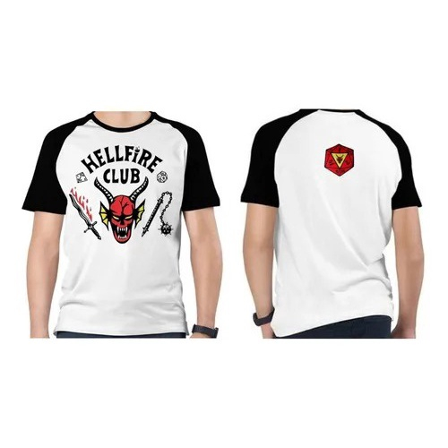 Roblox stranger things hellfire club tshirt - Roblox