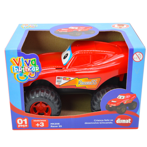 Carrinho de Brinquedo Racer 55 Carro de Corrida Brinquedo Infantil MK206 em  Promoção na Americanas