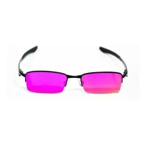 Oculos Oakley Julliet Lupa Do Vilão Xmetal Rosa Claro Mandrake