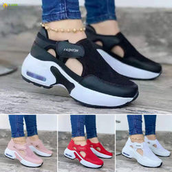 Ortopédico Das Mulheres Air Cushioned Sole Voando Tecido Tênis Para Casal Sapatos Casuais é boa?