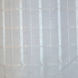 Cortina para sala / quarto 3.00x2.60 voil xadrez com forro micro fibra Menor preço em Cortina para sala / quarto 3.00x2.60 voil xadrez com forro micro fibra
