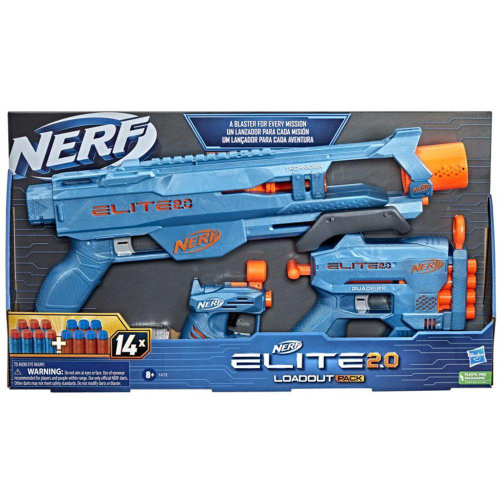 Lançador de dardos Nerf NERF ALPHA STRIKE BOA RC 6 F2985 arminha