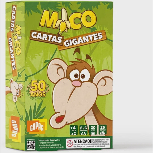 Jogo Mico Cartas Gigantes - Ludopia