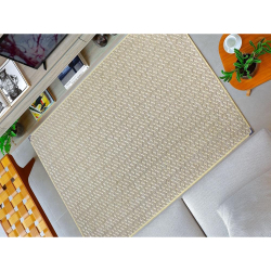 Tapete Para Sala Escritorio Sisal Bege 2,00x1,50m Sem Pelo Lancer Menor preço em Tapete Para Sala Escritorio Sisal Bege 2,00x1,50m Sem Pelo Lancer