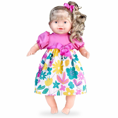 Boneca grande anne fala frases e canta com cabelo 42cm supertoys - Bonecas  - Magazine Luiza