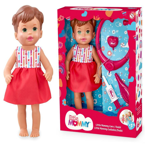 Kit Roupa de Boneca Baby Alive e Little Mommy Vestido Dente de