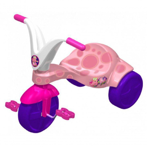 Brinquedo Motoca Triciclo Oncinha Racer Rosa - Xalingo