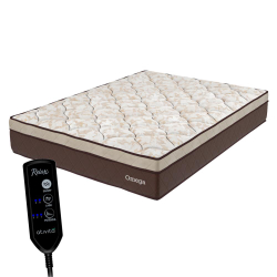 Colchão Casal Magnético Massageador Omega 138x188x26cm Marrom é boa?