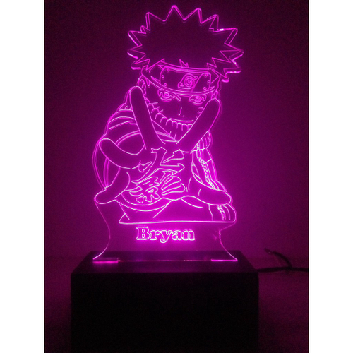 Abajur De Mesa De Led Kakashi Naruto