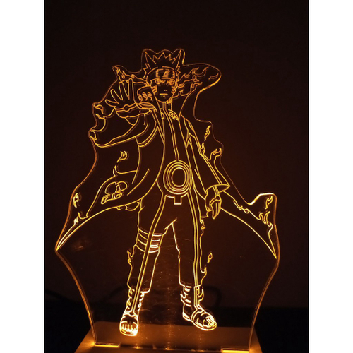 Abajur De Mesa De Led Naruto Uzumaki