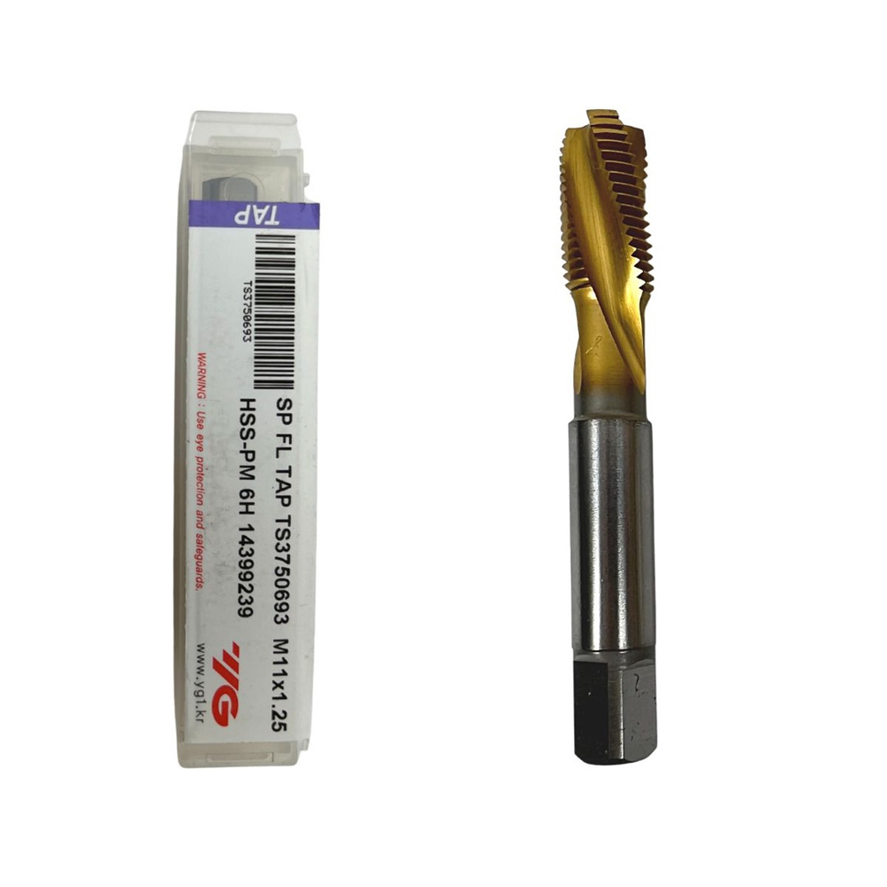 Macho m quina rosca m11x1 25 em hss com cobertura tit nio no shoptime