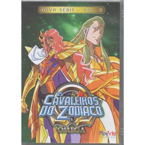 Os Cavaleiros Do Zodíaco dvd Ômega Nova Série Vol. 9