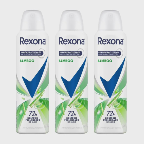 DESODORANTE REXONA CLINICAL REFRESH FEMININO AEROSSOL 150ML