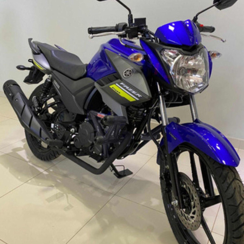 Protetor motor stunt race cage fazer 250 FZ25 azul metalico em Promoção na  Americanas