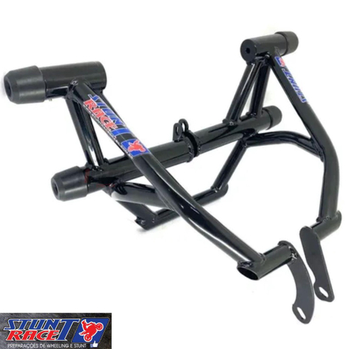 Protetor motor stunt race cage fazer 250 FZ25 azul metalico em Promoção na  Americanas