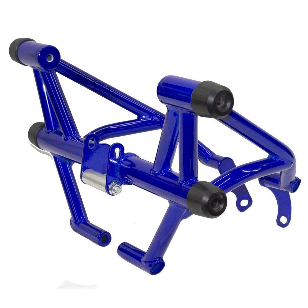 Protetor motor stunt race cage fazer 250 FZ25 azul metalico em Promoção na  Americanas