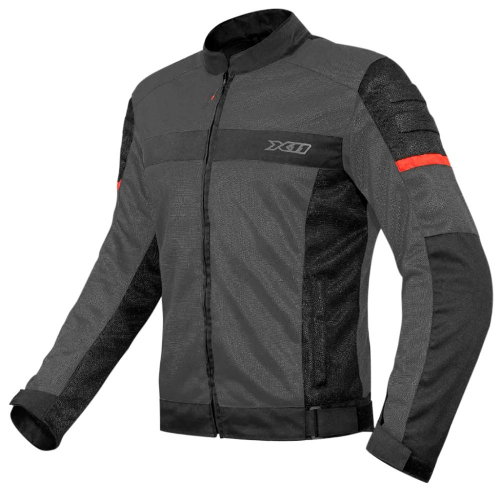 Jaqueta X11 Super Air Motociclista Ventilada Ver o Masculina em