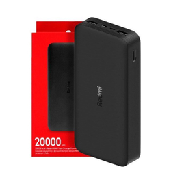 Carregador Portátil Power Bank Redmi 20.000mah Xioami Original Menor preço em Carregador Portátil Power Bank Redmi 20.000mah Xioami Original