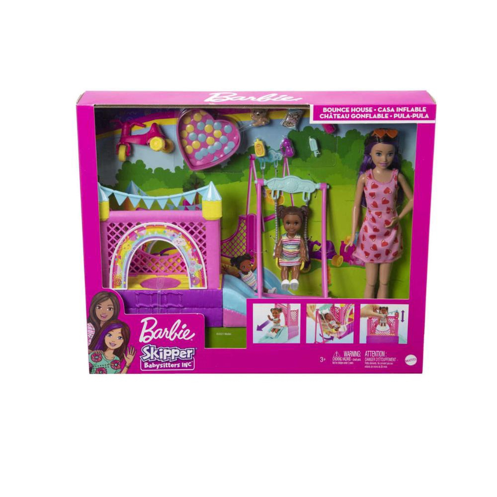 Conjunto Barbie Escola de Bebês Babá Mattel - Fátima Criança