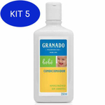 Kit 5 Condicionador Granado Bebê Tradicional - 250Ml