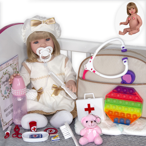 Bebê Reborn Para Comprar 100 Silicone Princesa Mercado Livre