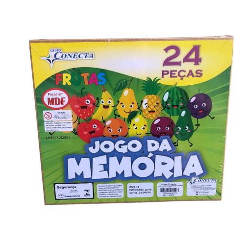 Jogo Educativo da Memória de Alfabetização em MDF - STEM Toys