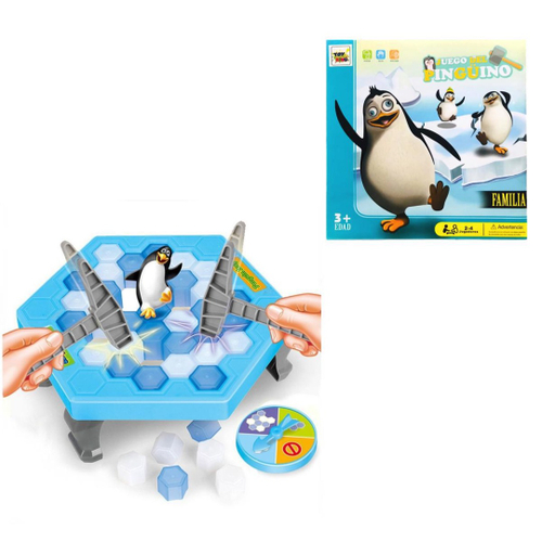 Brinquedo para pais e filhos, brinquedo interativo para quebrar o gelo com  pinguins, brinquedos para pais e filhos para crianças(Brinquedo de mesa  para jogo de pinguim)